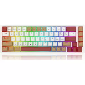 Механическая клавиатура REDRAGON K677WLR-RGB-PRO — беспроводная, RGB-подсветка