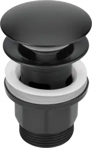 Washbasin or bidet pop-up waste with overflow Deante NHC N10P Click-Clack