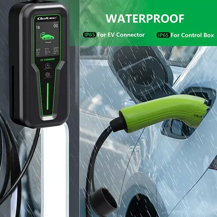 EV mobile charger QOLTEC 52467 Type 2 11 kW Photo 4