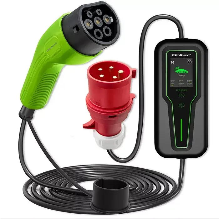 EV mobile charger QOLTEC 52467 Type 2 11 kW Photo 13
