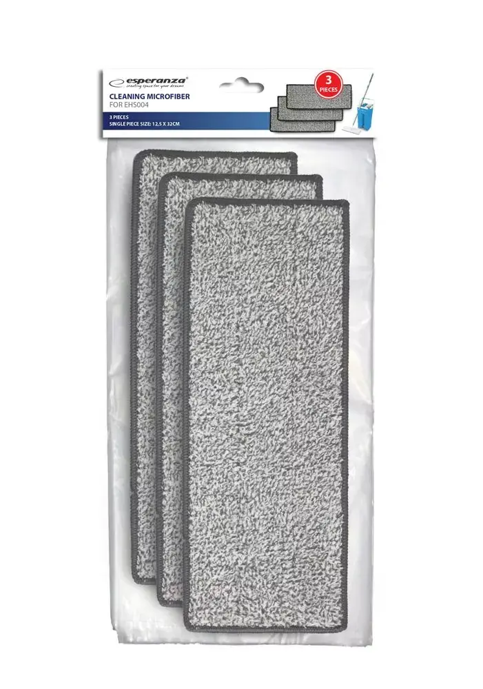 Esperanza EHS004SP3 Microfiber Mop Replacement Pad Photo 3