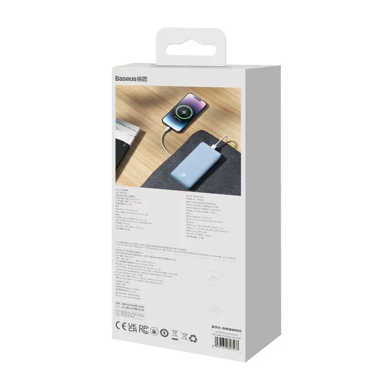 Baseus Airpow 10000 mAh портативный аккумулятор Photo 8