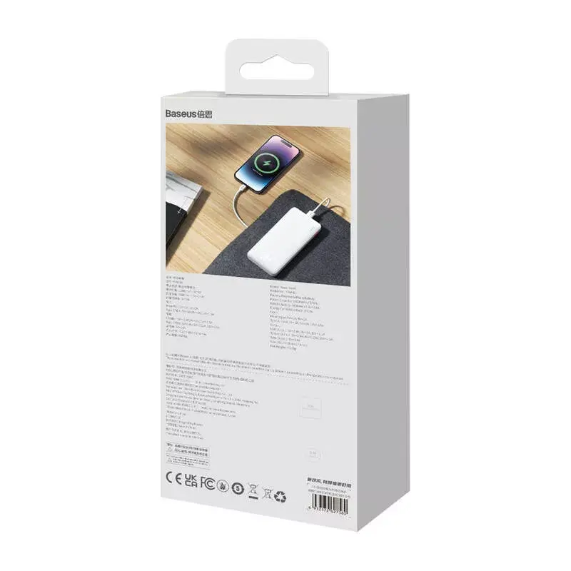 Baseus Airpow 10000mAh 20W портативный аккумулятор Photo 9