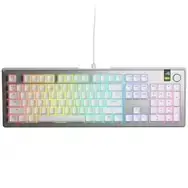Mechanical Gaming Keyboard GLORIOUS GMMK 3 Pro ANSI with Fox Switches, Silver