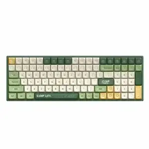 Wireless gaming keyboard IQUNIX F97 with RGB lighting and MX Brown switches