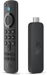 Streaming media player Amazon Fire TV Stick 4K — Fire OS, 8 GB, 4K UHD, Dolby Vision, HDR10+, HDMI 2.1, Bluetooth 5.2, Wi‑Fi