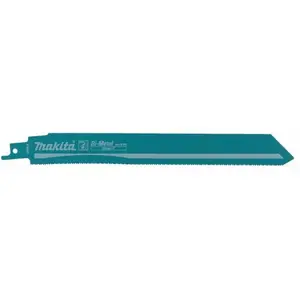 Полотно для сабельной пилы Makita B-55821, биметалл (BIM), 228 × 1,1 мм, 14+1 зуб/дюйм, 5 шт., для металла