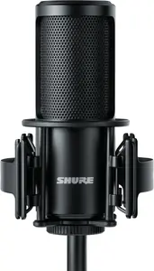 Студийный микрофон Shure SM4-K комплект, кардиоидный проводной XLR, 20–20 000 Гц, 150 Ω, макс. SPL 140 дБ, чёрный