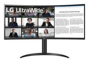 Компьютерный монитор LG 34WR55QK-B 34" Wide Quad HD 3440 x 1440