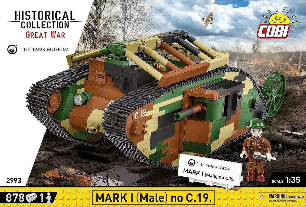 Cobi Blocks Mark I Male NO C.19 — 878 деталей Photo 9