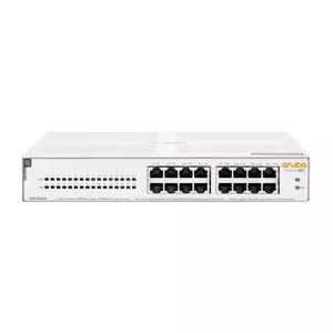 Tīkla slēdzis HPE Aruba Instant On 1430 — 16x Gigabit (10/100/1000), Nevadāms L2, Class4 PoE 124W, 1U, balts