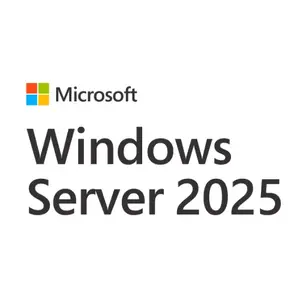 Server operating system license Microsoft Windows Server 2025 Standard — 1 license, min 32 GB storage, min 0.512 GB RAM, 1.4 GHz
