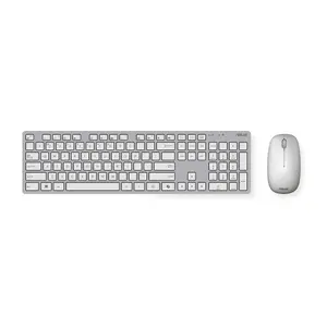 ASUS W5000 Wireless Keyboard and Mouse Set Full-size Optical Switch White