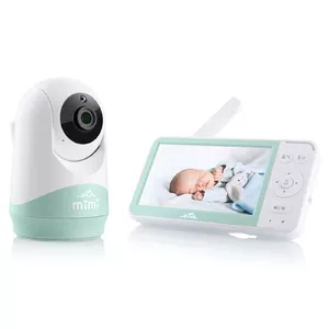 Baby monitor ETA ETA530690000 with flexible camera, white/green, remote visual monitoring
