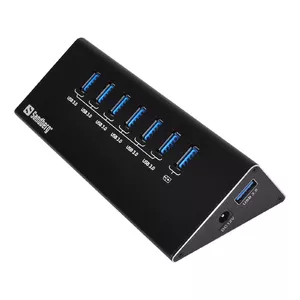 USB Hub Sandberg 6+1 ports