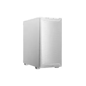 PC case be quiet! PURE BASE 501 Airflow Midi Tower White — ATX, 3×140mm front, 1×140mm rear, 5×2.5", 2×3.5", USB‑C, PWM support
