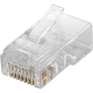 Goobay RJ45 Разъем CAT 5e UTP экранированный Прозрачный Мужской 10 шт
