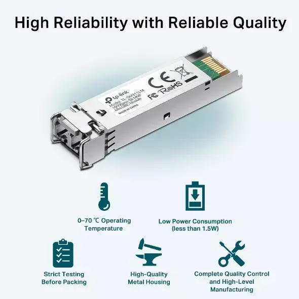 TP-Link MiniGBIC Module SFP Transceiver Photo 3