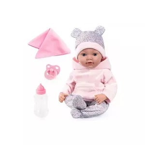 Lelle BAYER Reborn 38 cm ar piederumiem — modelis 93827AD (MPN 240198)