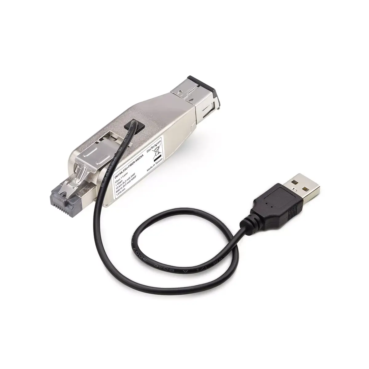 StarTech.com Gigabit Fiber to RJ45 Ethernet Media Converter Photo 2