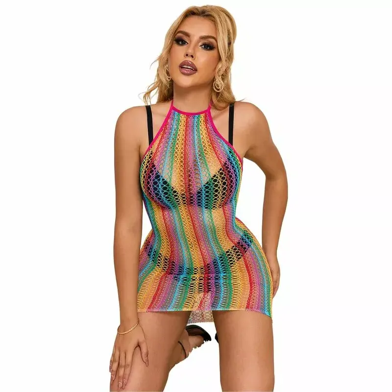 Платье SUBBLIME BODYSTOCKINGS 952341 Rainbow Fishnet Photo 2