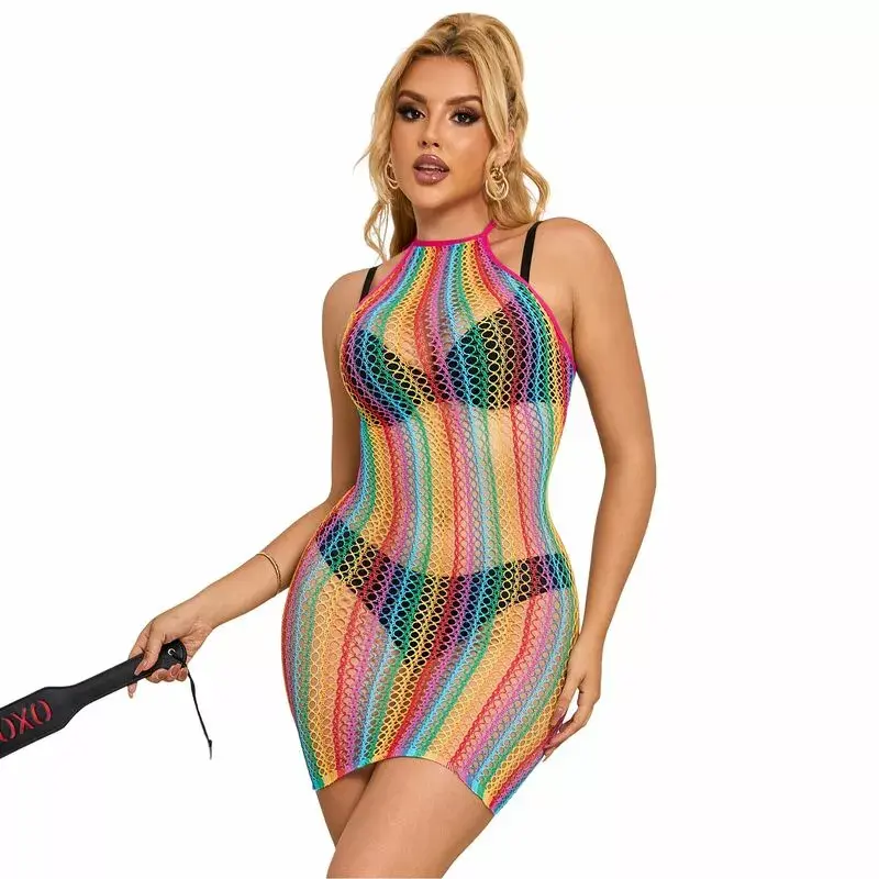 Платье SUBBLIME BODYSTOCKINGS 952341 Rainbow Fishnet Photo 5