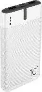 Power bank TRACER EnerGo 10000mAh, white/black portable battery pack