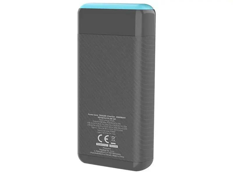 Portable power bank TRACER EnerGen TRABAT47517 20000 mAh Photo 3