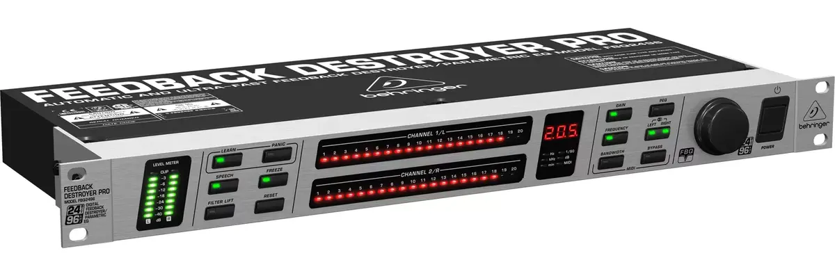 Behringer FBQ2496 audio equalizer Photo 2