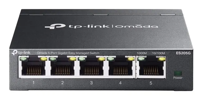 Pārvaldāms slēdzis TP-Link Omada ES205G 5-portu
