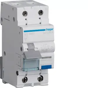 Дифференциальный автомат Hager ADC966D 1+N 16A C 30мА AC