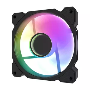 Dzesēšanas ventilators Darkflash DR08 3-in-1 melns 120 mm RGB, komplekts 3 gab.