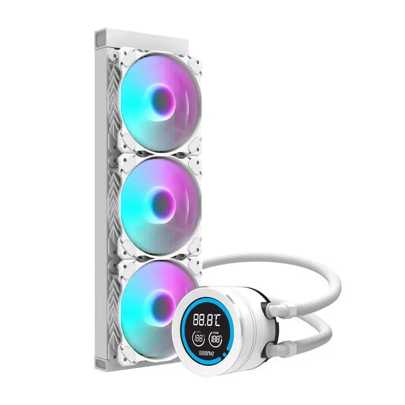 Darkflash DN-D360 WHITE 360mm Computer Radiator Photo 3