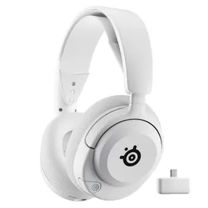 SteelSeries Arctis Nova 5P spēļu austiņas, ap auss, vadu un bezvadu, baltas