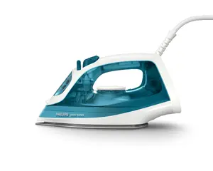 Паровой утюг Philips 2000 series DST2020/90 мощностью 2000 Вт, с керамической подошвой, постоянным паром 25 г/мин, паровым ударом 110 г/мин и резервуаром 0.25 л, цвет аква