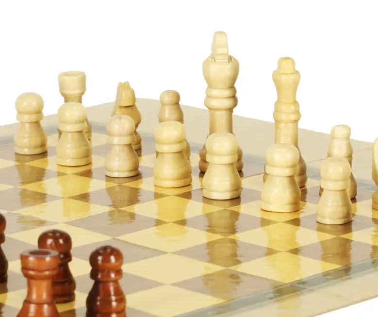 Alexander AX4860 wooden chess board game Photo 4