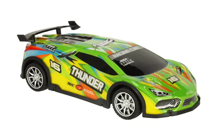 Remote Control Sport Car RoGer RO-3373-GN 1:18 Photo 4
