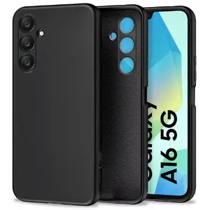 Protective phone case Tech-Protect for Samsung Galaxy A16 (4G/5G) — black