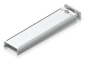 M.2 SSD tray UBIQUITI UACC-SSD-Tray — aluminium, polycarbonate, stainless steel, 123.4×31.1×11.2 mm