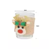 Christmas candles GoodBuy Deer 2 pcs 10 h Photo 2
