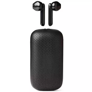 Austiņas Lexon Speakerbuds Wireless Headphones with Bluetooth Speaker melnas LA127N