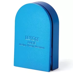 LED clip light Lexon Lucie LL121B — compact blue clip-on lamp