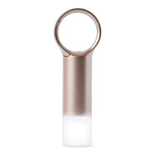 Flashlight keychain Lexon Nomaday Flash LED Gold LL137D compact lightweight portable
