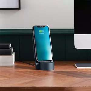 Wireless charger Lexon City Energy Pro 10W with Bluetooth speaker, Dark Blue
