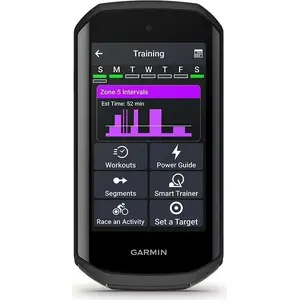 Велокомпьютер GPS GARMIN Edge 1050, 3,5" дисплей, черный