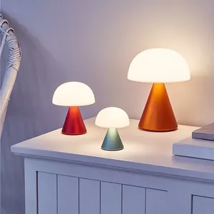 Мини-лампа LED Lexon Mina Mini LH60DR — портативная перезаряжаемая настольная лампа, тёмно-красная