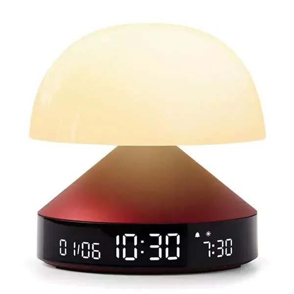 Digitālais modinātājs LEXON Mina Sunrise Sarkans