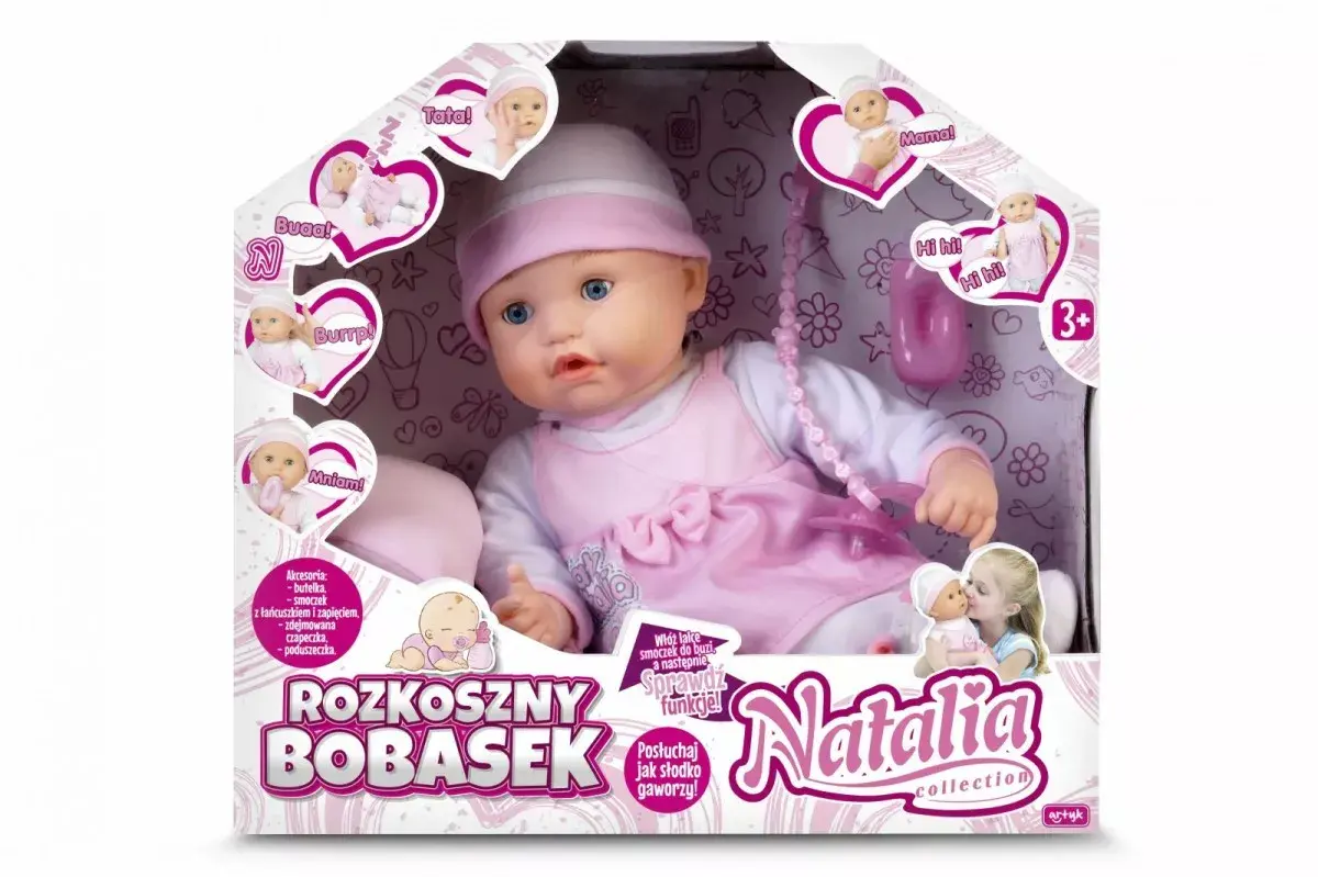 Кукла Artyk Natalia Adorable baby 170638 30 см Photo 8