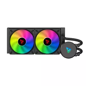 Liquid cooling kit SAVIO VELOX 240 mm Black — 240 mm radiator, 205×450 mm, 2 fans, TDP 250 W