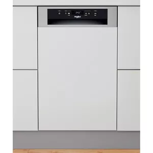 Whirlpool WSBC 3M27 X iebūvējamā trauku mazgājamā mašīna 10 komplekti 47 dB